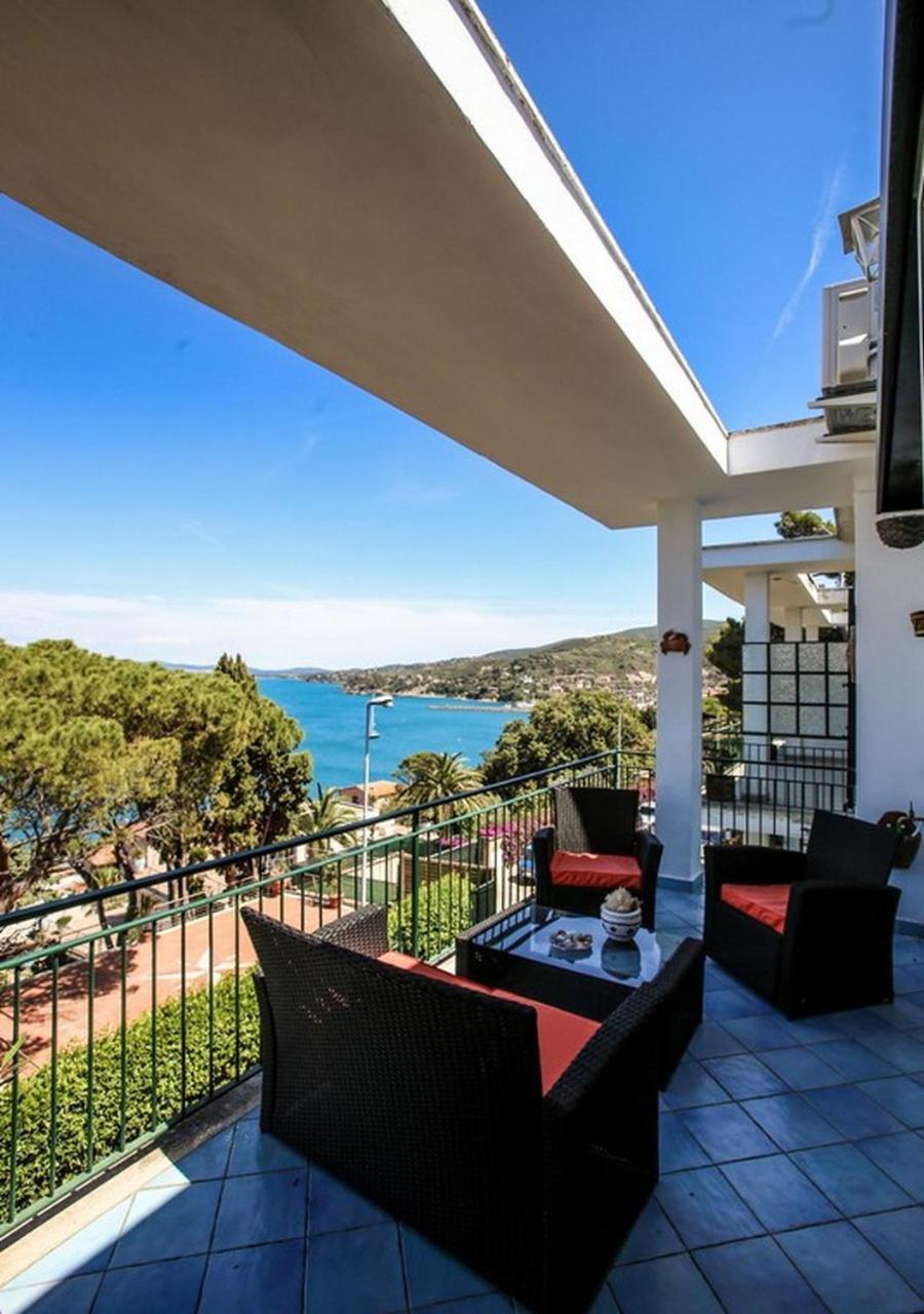 Terrace Sea View Apartment Porto Santo Stefano  Exterior photo